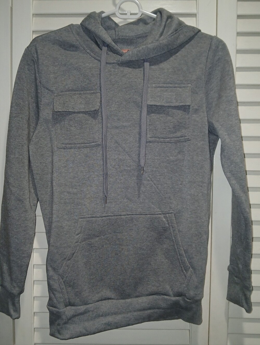 REASON NYC Gray Pullover Hoodie – Size S – New